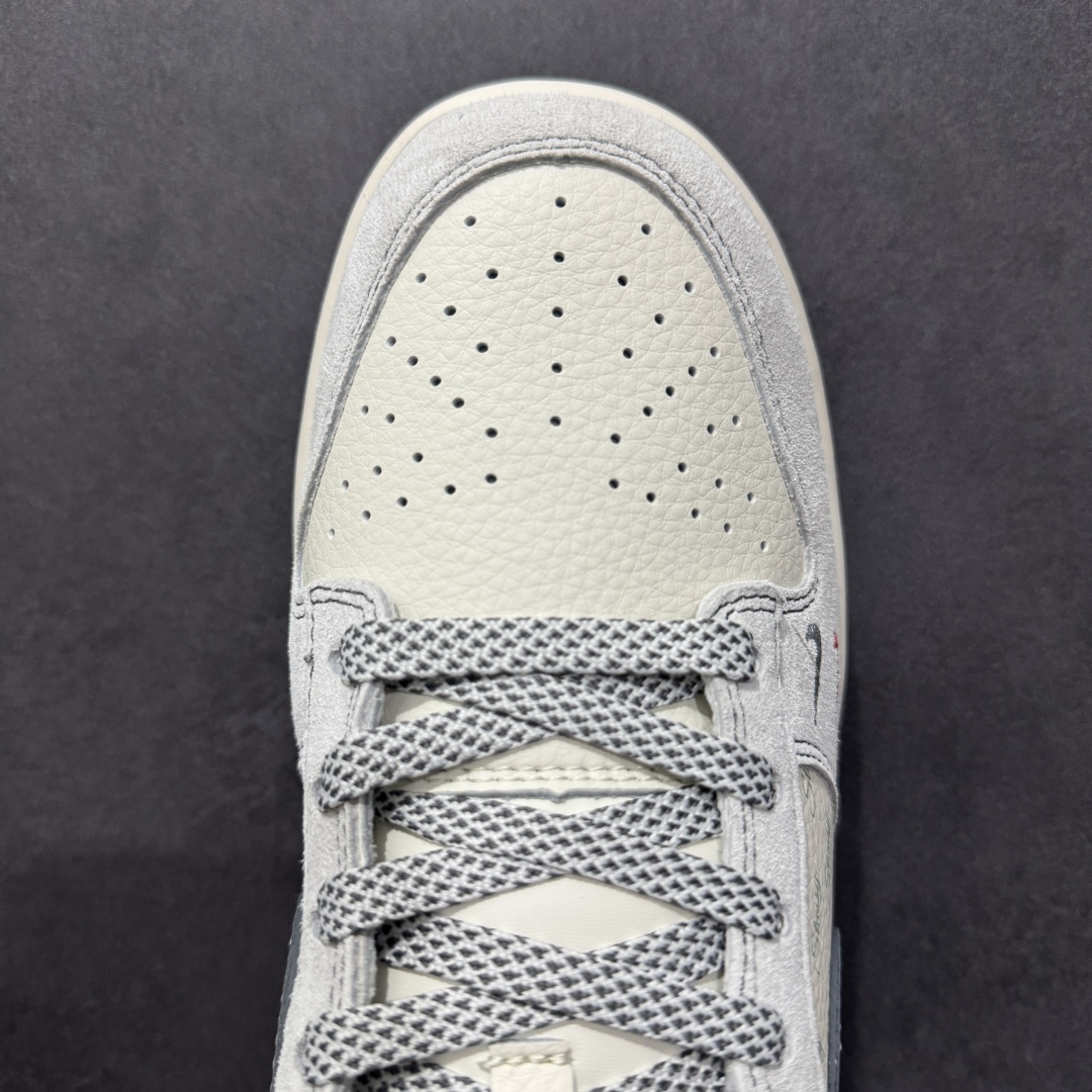 图片[8]-【定制版】Nk SB Dunk Low 斯图西系列 猪八灰勾 周年高端定制 低帮休闲板鞋  #定制鞋盒 大厂纯原品质出货 超高清洁度 皮料切割干净无任何毛边 细节完美   货号：YX5066-219 尺码：36 36.5 37.5 38 38.5 39 40 40.5 41 42 42.5 43 44 44.5 45-选品中心