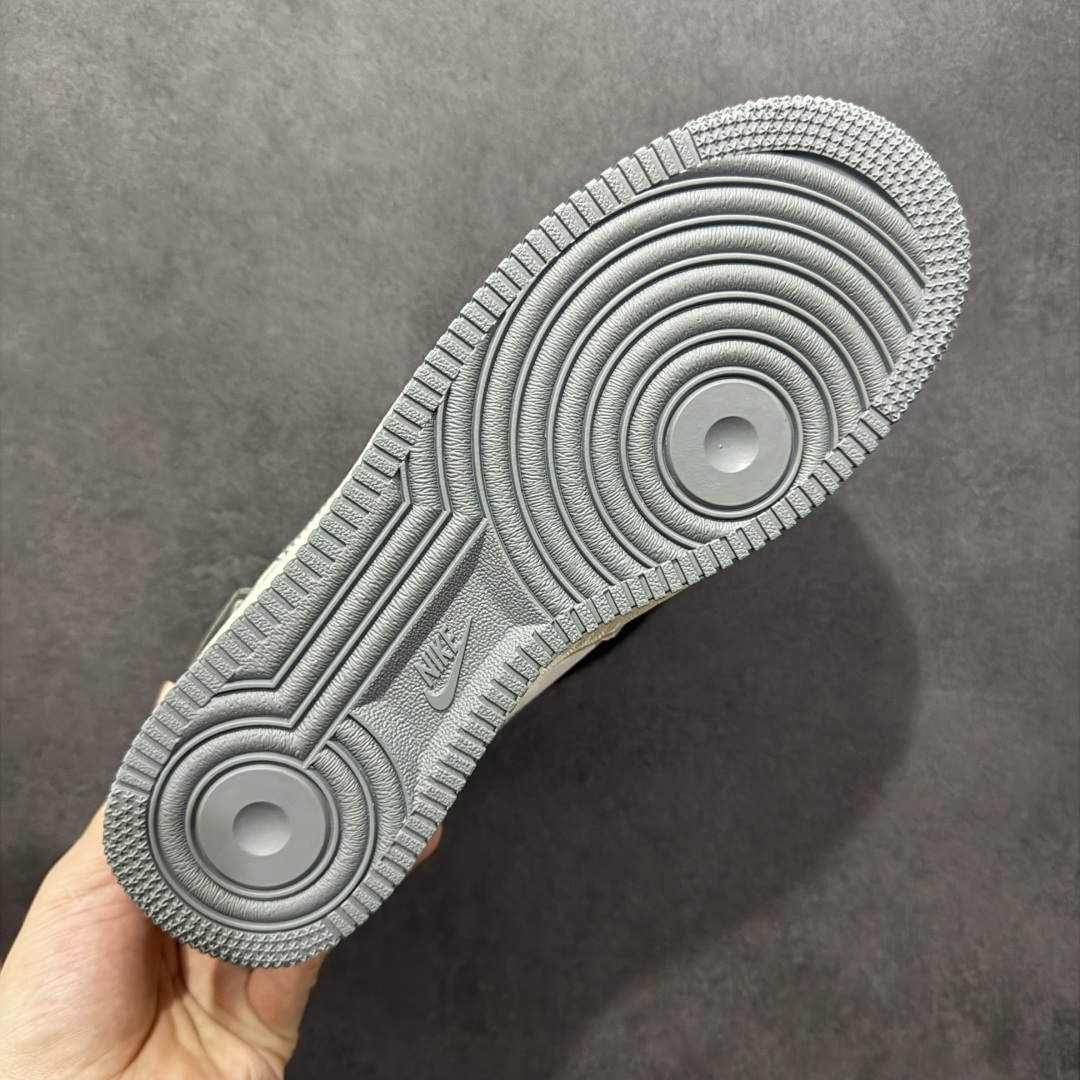 图片[9]-【定制版】Nk Air Force 1\’07 Low 暴力熊联名 灰刺绣勾 空军一号低帮休闲板鞋  #原楦头原纸板 原装鞋盒 定制五金配件 内置全掌气垫 原厂鞋底  货号：KK1988-047 尺码：36 36.5 37 38 38.5 39 40 40.5 41 42 42.5 43 44 44.5 45-选品中心