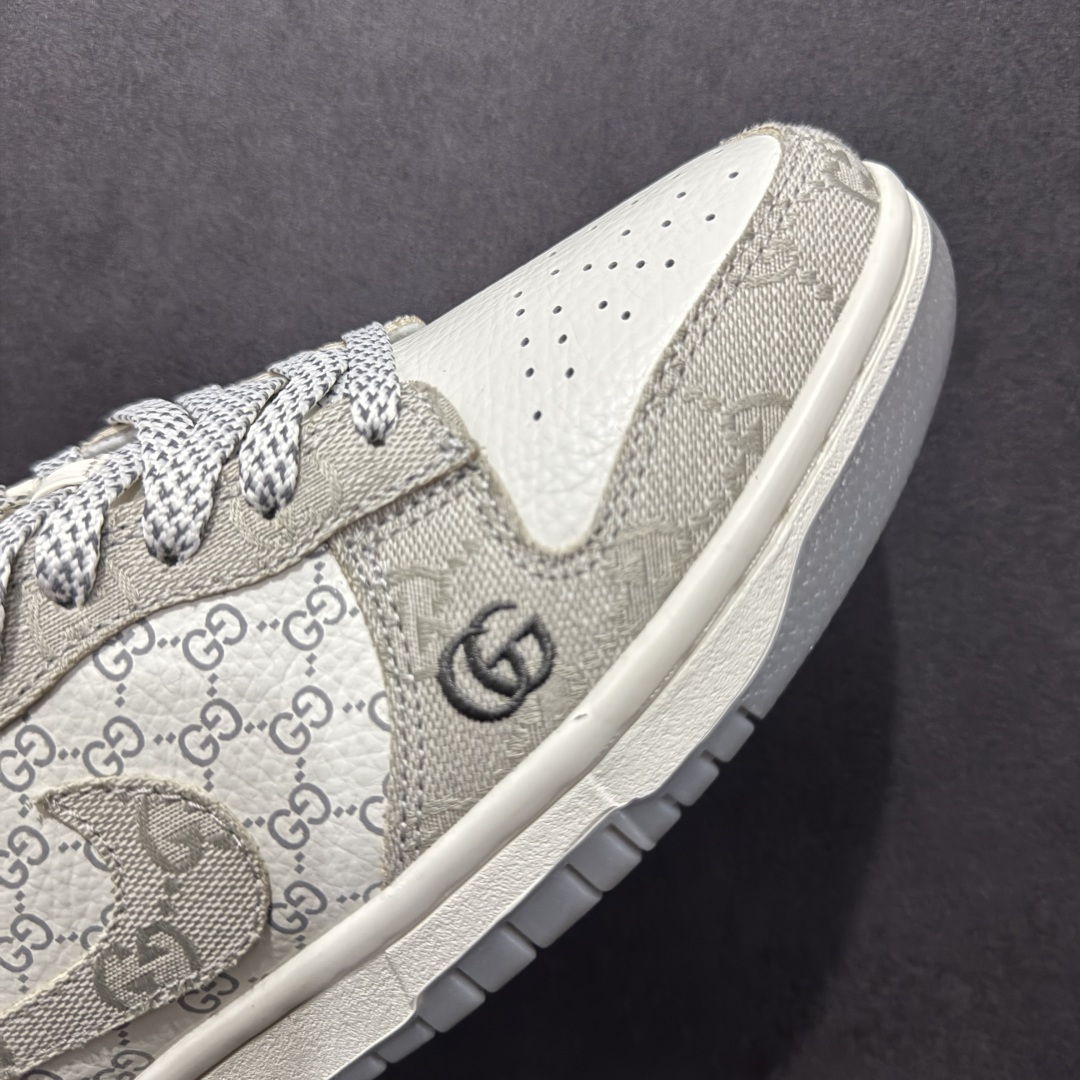 图片[5]-【定制版】Nk SB Dunk Low 古驰联名 米灰牛仔 周年高端定制 低帮休闲板鞋  #定制鞋盒 大厂纯原品质出货 超高清洁度 皮料切割干净无任何毛边 细节完美   货号：CH8311-239 尺码：36 36.5 37.5 38 38.5 39 40 40.5 41 42 42.5 43 44 44.5 45-选品中心