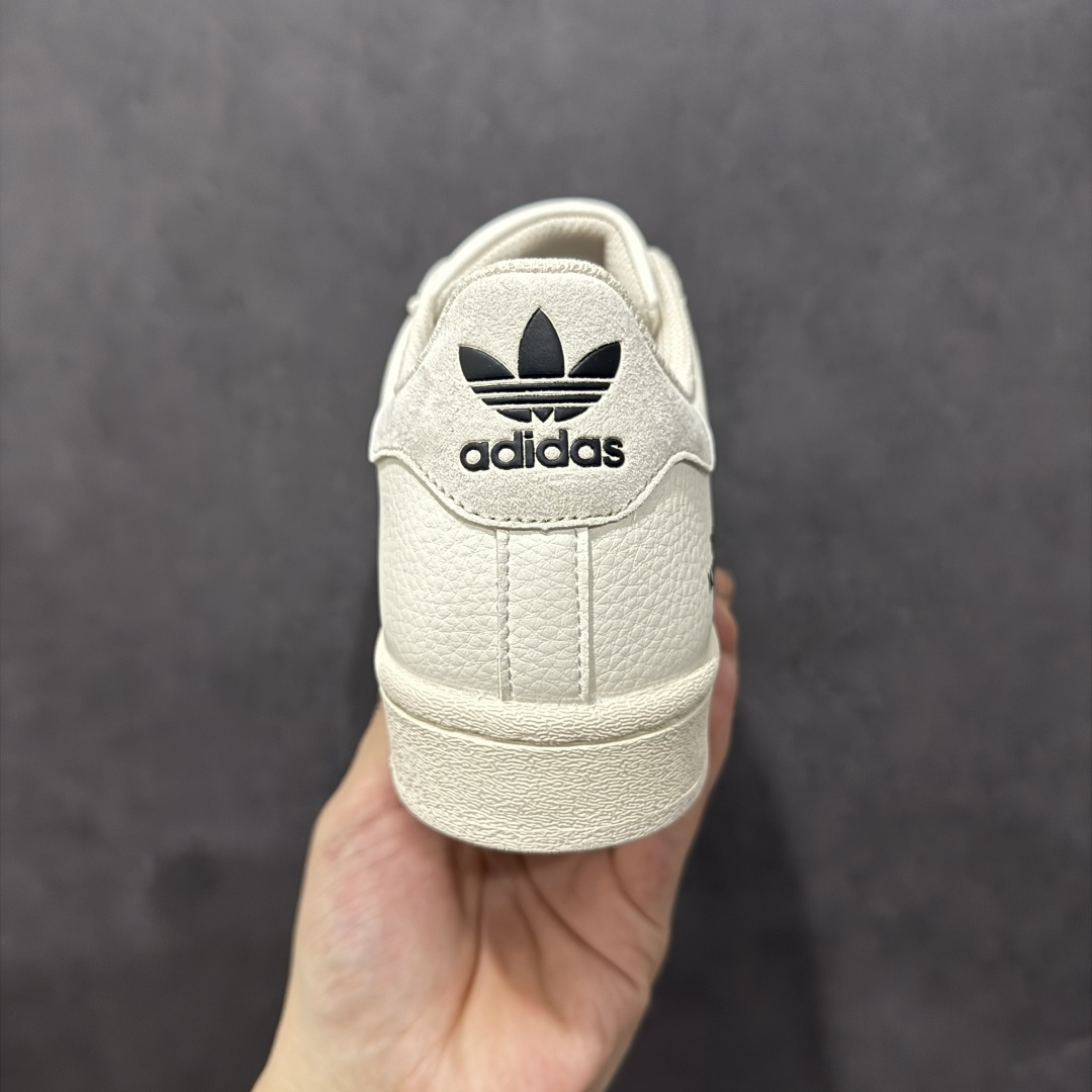 图片[4]-【定制版】Ad Superstar 三叶草低帮休闲百搭贝壳头板鞋 BZ2504 定制鞋盒 大厂流水作业生产 超高清洁度 皮料切割干净无任何毛边 细节完美   尺码：36 36.5 37.5 38 38.5 39 40 40.5 41 42 42.5 43 44 44.5 45-选品中心