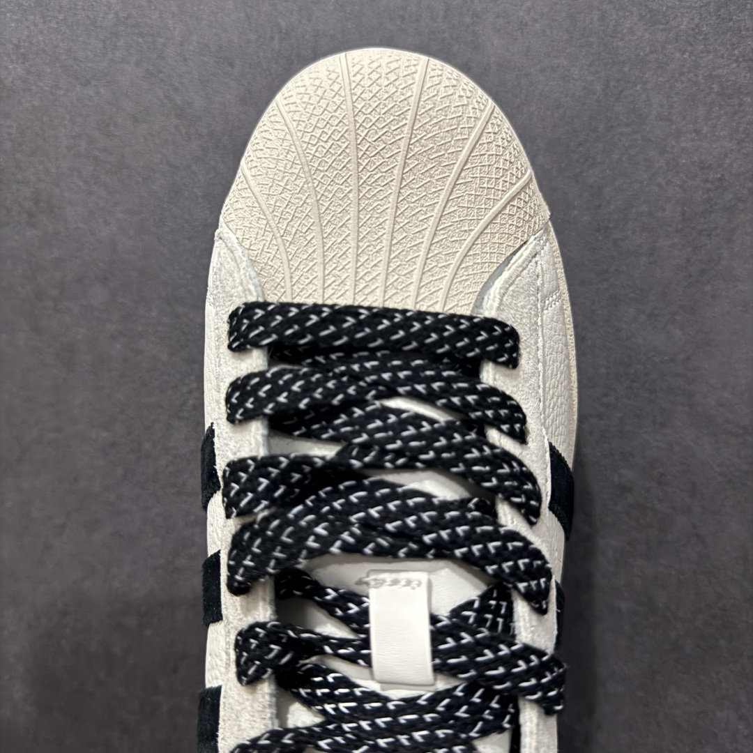 图片[8]-【定制版】Ad Superstar 三叶草低帮休闲百搭贝壳头板鞋 BZ2504 定制鞋盒 大厂流水作业生产 超高清洁度 皮料切割干净无任何毛边 细节完美   尺码：36 36.5 37.5 38 38.5 39 40 40.5 41 42 42.5 43 44 44.5 45-选品中心