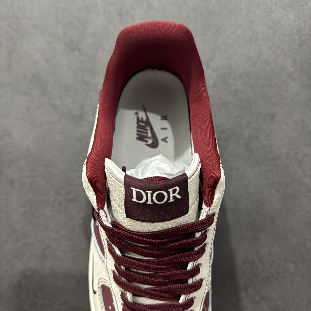图片[7]-【定制版】Nk Air Force 1\’07 Low 迪奥联名 米酒红 空军一号 低帮休闲板鞋 KK1988-046  #原楦头原纸板 原装鞋盒 定制五金配件 内置全掌气垫 原厂鞋底   尺码：36 36.5 37.5 38 38.5 39 40 40.5 41 42 42.5 43 44 44.5 45-选品中心