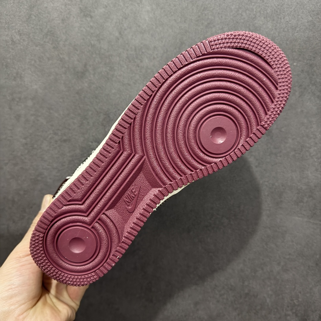 图片[9]-【定制版】Nk Air Force 1\’07 Low 迪奥联名 米酒红 空军一号 低帮休闲板鞋 KK1988-046  #原楦头原纸板 原装鞋盒 定制五金配件 内置全掌气垫 原厂鞋底   尺码：36 36.5 37.5 38 38.5 39 40 40.5 41 42 42.5 43 44 44.5 45-选品中心