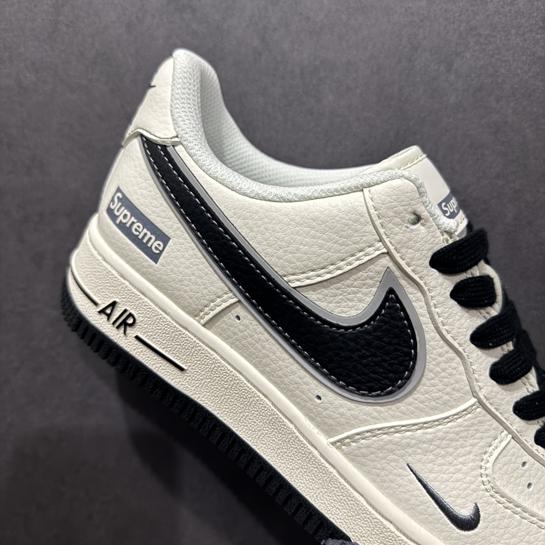 图片[6]-【定制版】Nk Air Force 1\’07 Low Supreme联名 双拼米白 空军一号低帮休闲板鞋 XZ6188-362  #原楦头原纸板 原装鞋盒 定制五金配件 内置全掌气垫 原厂鞋底  尺码：36 36.5 37.5 38 38.5 39 40 40.5 41 42 42.5 43 44 44.5 45-选品中心
