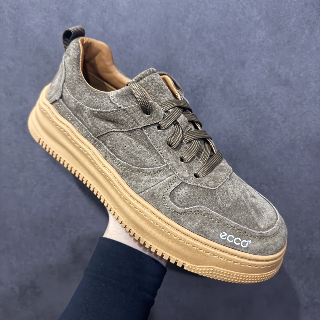 图片[3]-【公司级】2025春款ECCO爱步男款休闲百搭鞋 真皮透气防滑休闲板鞋百搭系列 品质头层牛皮鞋面，轻盈柔韧 具有良好的透气效果 简约免系带设计 自由穿脱 出行更加方便 PU中底橡胶大底，抓地力强 具有良好的防滑耐磨性 休闲百搭 简约利落 时尚通勤。 尺码：39 40 41 42 43 44（ 标准码）-选品中心