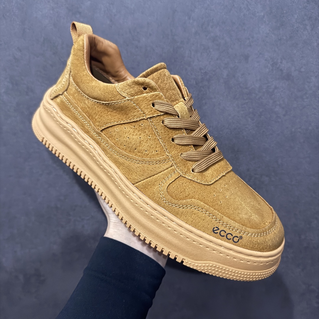 图片[3]-【公司级】2025春款ECCO爱步男款休闲百搭鞋 真皮透气防滑休闲板鞋百搭系列 品质头层牛皮鞋面，轻盈柔韧 具有良好的透气效果 简约免系带设计 自由穿脱 出行更加方便 PU中底橡胶大底，抓地力强 具有良好的防滑耐磨性 休闲百搭 简约利落 时尚通勤。 尺码：39 40 41 42 43 44（ 标准码）-选品中心