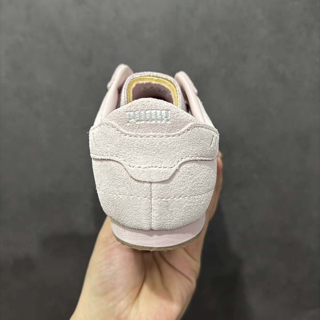 图片[4]-【公司级】Puma Bella UT Leather 防滑耐磨低帮德训板鞋 孔眼底座和脚趾凸起由绒面革材料制成 支持侧踏时的踏步工作 脚背和侧板采用尼龙网布 即使在健身房等使用环境中也能确保透气性 像吸盘一样的设计是为了提高体育馆表面的抓地力性能 货号： 402980-01 尺码： 35.5 36 36.5 37.5 38 38.5 39 40 40.5 41 42 42.5 43 44 45-选品中心