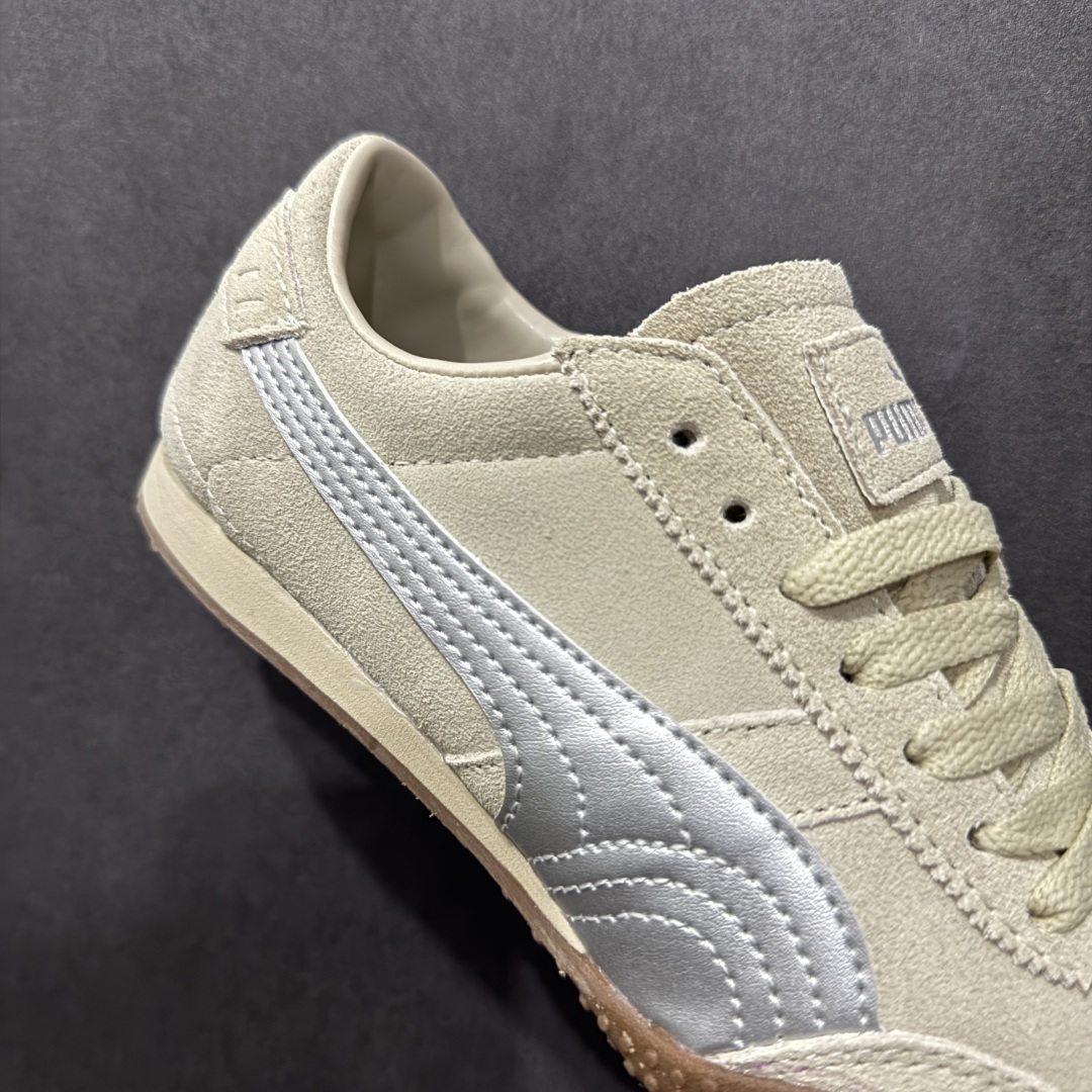 图片[6]-【公司级】Puma Bella UT Leather 防滑耐磨低帮德训板鞋 孔眼底座和脚趾凸起由绒面革材料制成 支持侧踏时的踏步工作 脚背和侧板采用尼龙网布 即使在健身房等使用环境中也能确保透气性 像吸盘一样的设计是为了提高体育馆表面的抓地力性能 货号： 402980-02 尺码： 35.5 36 36.5 37.5 38 38.5 39 40 40.5 41 42 42.5 43 44 45-选品中心