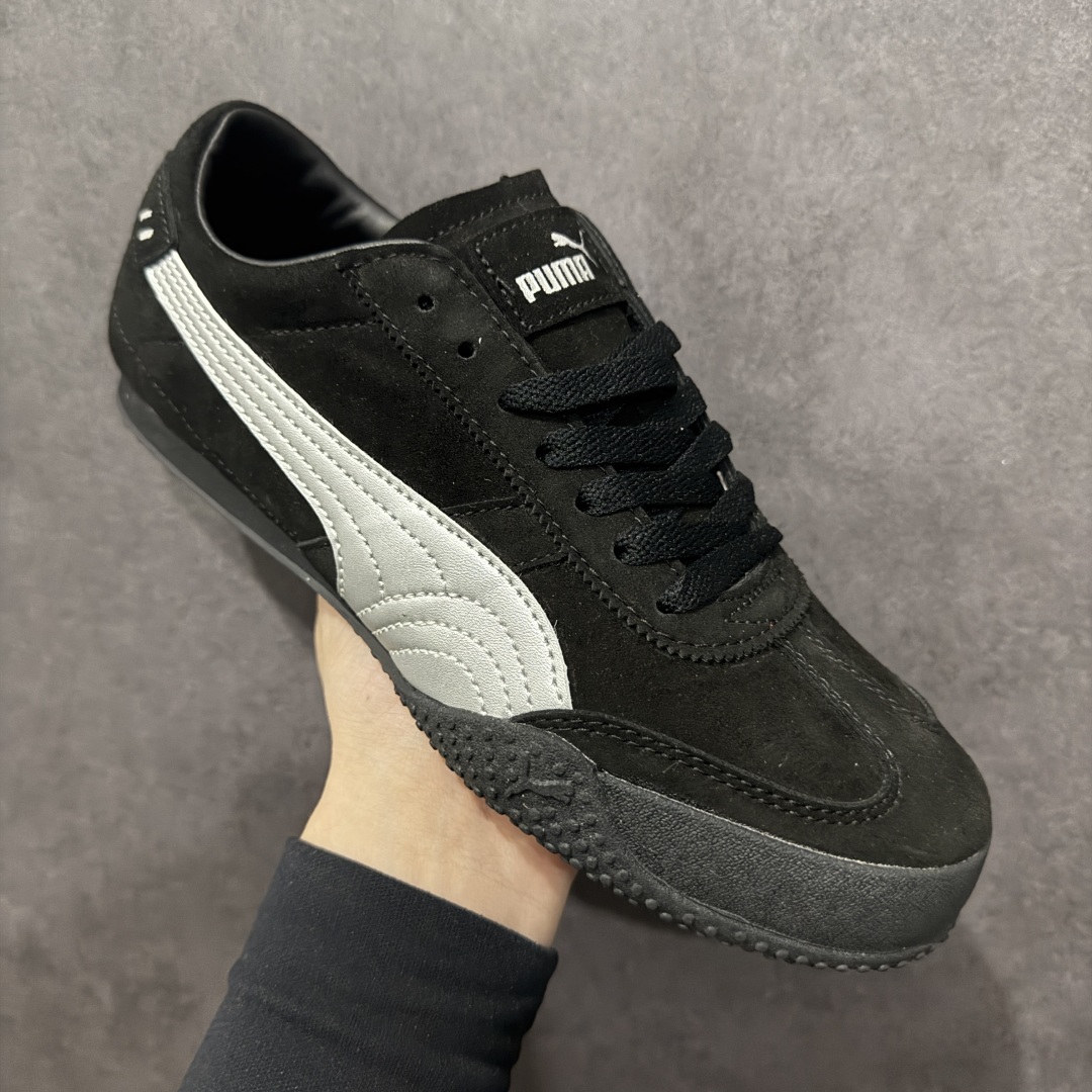 图片[3]-【公司级】Puma Bella UT Leather 防滑耐磨低帮德训板鞋 孔眼底座和脚趾凸起由绒面革材料制成 支持侧踏时的踏步工作 脚背和侧板采用尼龙网布 即使在健身房等使用环境中也能确保透气性 像吸盘一样的设计是为了提高体育馆表面的抓地力性能 货号： 402980-03 尺码： 35.5 36 36.5 37.5 38 38.5 39 40 40.5 41 42 42.5 43 44 45-选品中心
