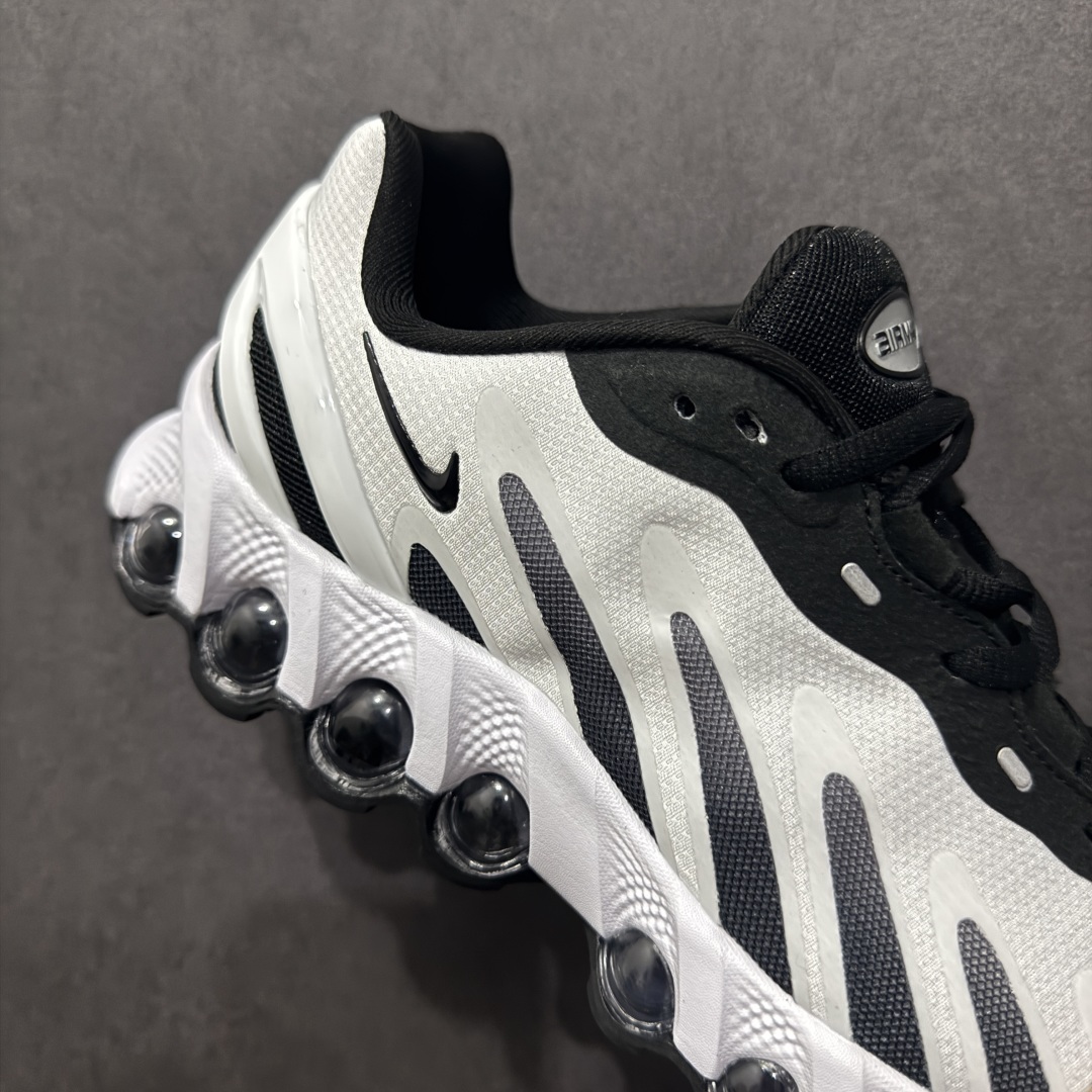 图片[6]-【纯原YH版】NK Air Max DN8 全掌科技气垫 缓震运动跑鞋FQ7860-009 DN8的核心亮点在于其八腔气垫结构 根据不同部位设定的气压值专为行走设计 提供卓越的舒适感 鞋面的设计让人联想到上世纪90年代末至2000年代初的多款Air Max 中底上系列圆形孔洞引发了热议 不少人将其与竞争品牌的缓震技术进行比较 例如K-SWISS 2010年代初推出的Tubes技 及以多孔鞋底闻名的品牌 尺码：36 36.5 37.5 38 38.5 39 40 40.5 41 42 42.5 43 44 44.5 45-选品中心