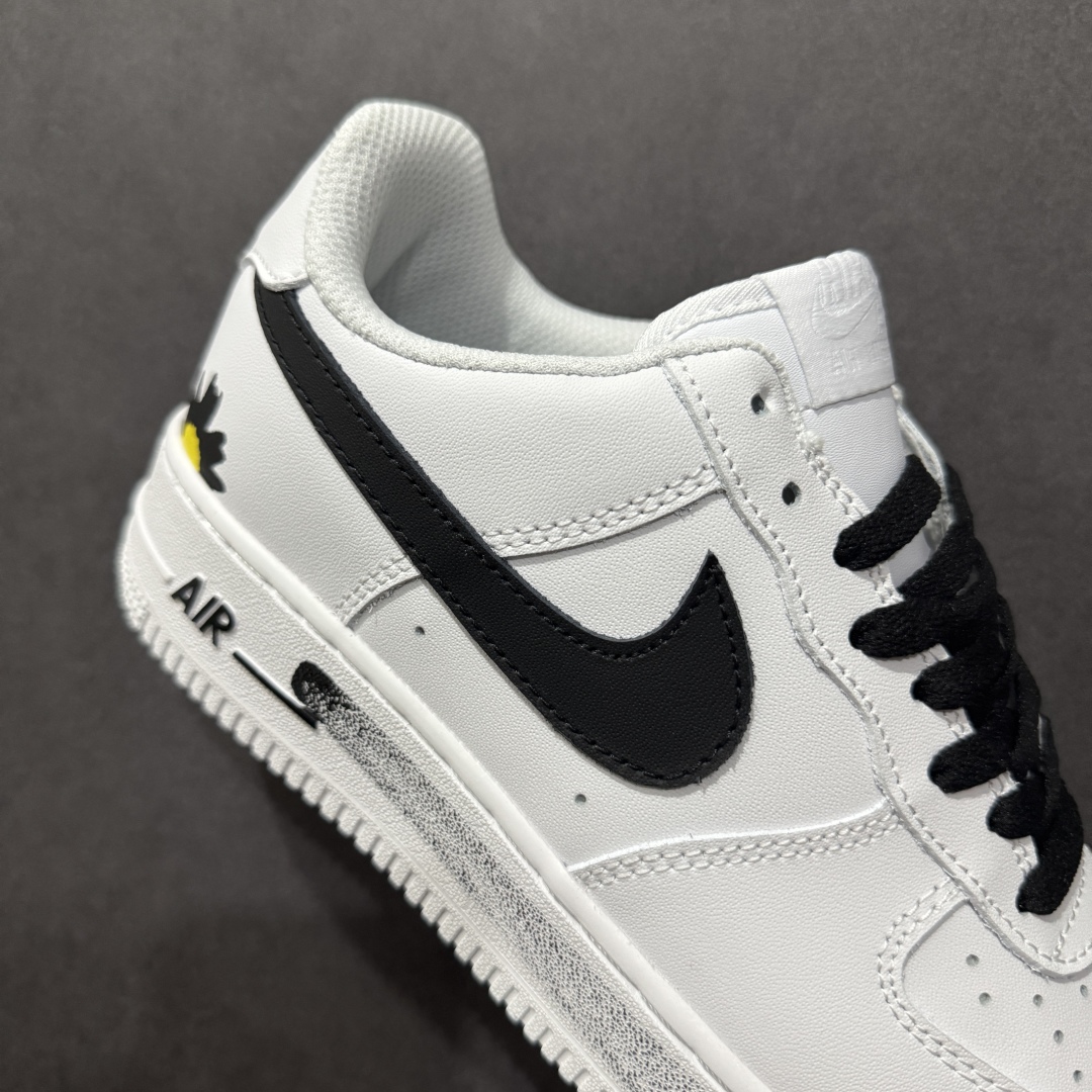 图片[6]-【公司级】Nike Air Force 1 Low 07 G-小雏菊 黑白 原楦头原纸板 打造纯正低帮空军版型 专注外贸渠道 全掌内置蜂窝气垫 原盒配件 原厂中底钢印、拉帮完美 货号：CW2288-111 尺码：36 36.5 37.5 38 38.5 39 40 40.5 41 42 42.5 43 44 44.5 45-选品中心