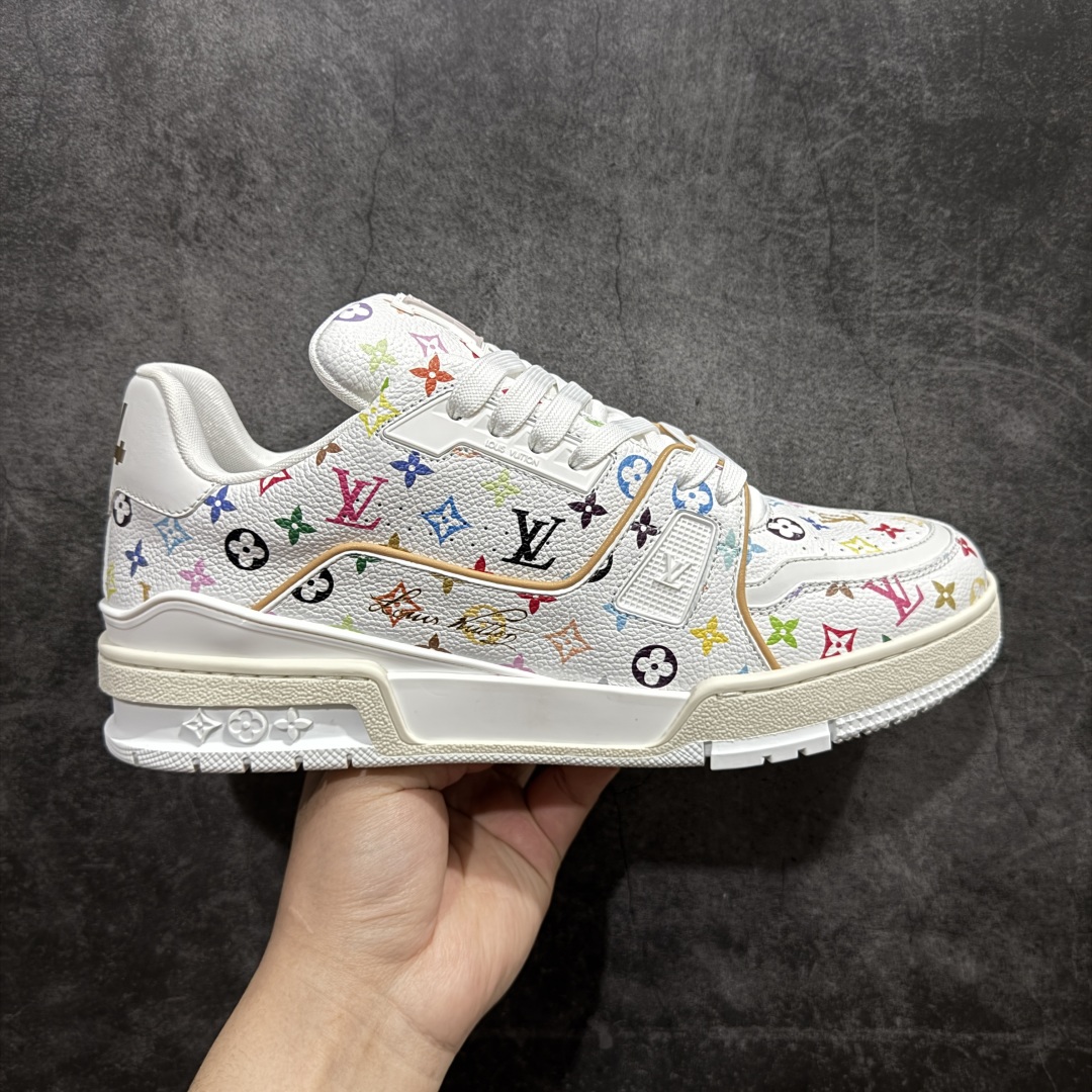  
【纯原超A】Louis Vuitton LV Trainer系列 &村上隆/Takashi Mura