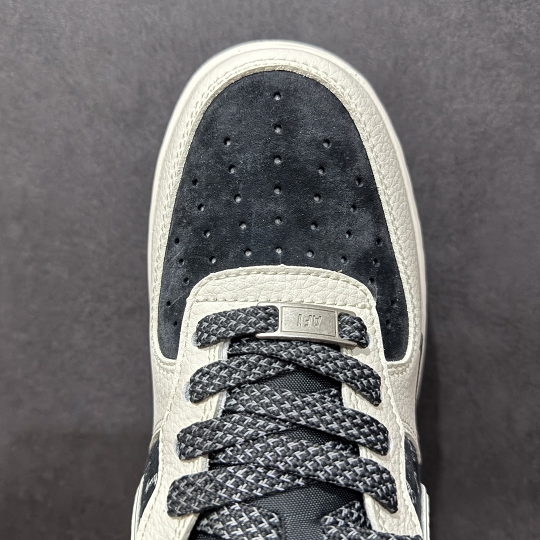 图片[7]-【定制版】Nk Air Force 1\’07 Low 斯图西联名 米灰英文猪八 空军一号低帮休闲板鞋  #原楦头原纸板 原装鞋盒 定制五金配件 内置全掌气垫 原厂鞋底  货号：XZ6188-726 尺码：36 36.5 37.5 38 38.5 39 40 40.5 41 42 42.5 43 44 44.5 45-选品中心