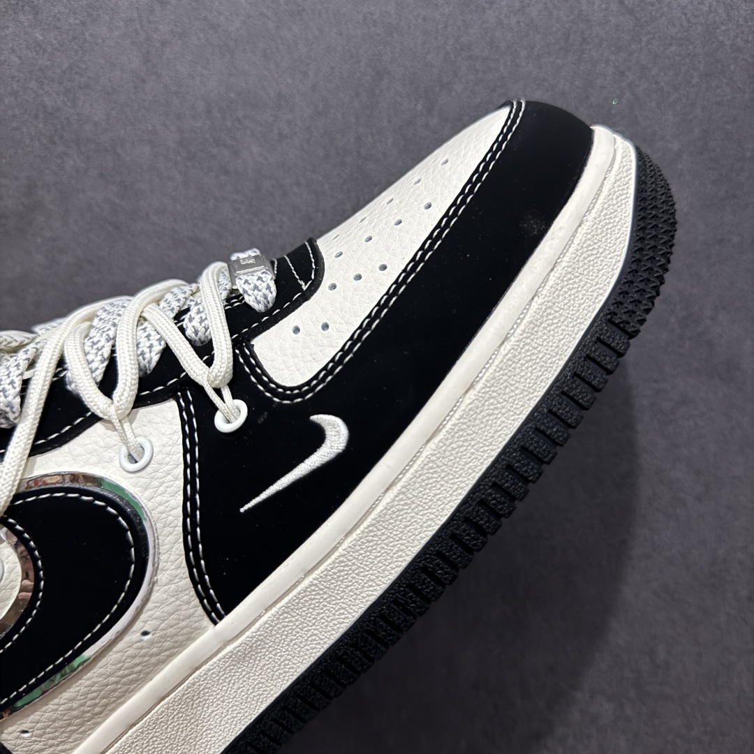 图片[5]-【定制版】Nk Air Force 1\’07 Low 北面联名 磨砂黑抽绳 空军一号低帮休闲板鞋  #原楦头原纸板 原装鞋盒 定制五金配件 内置全掌气垫 原厂鞋底  货号：SJ1198-101 尺码：36 36.5 37.5 38 38.5 39 40 40.5 41 42 42.5 43 44 44.5 45-选品中心