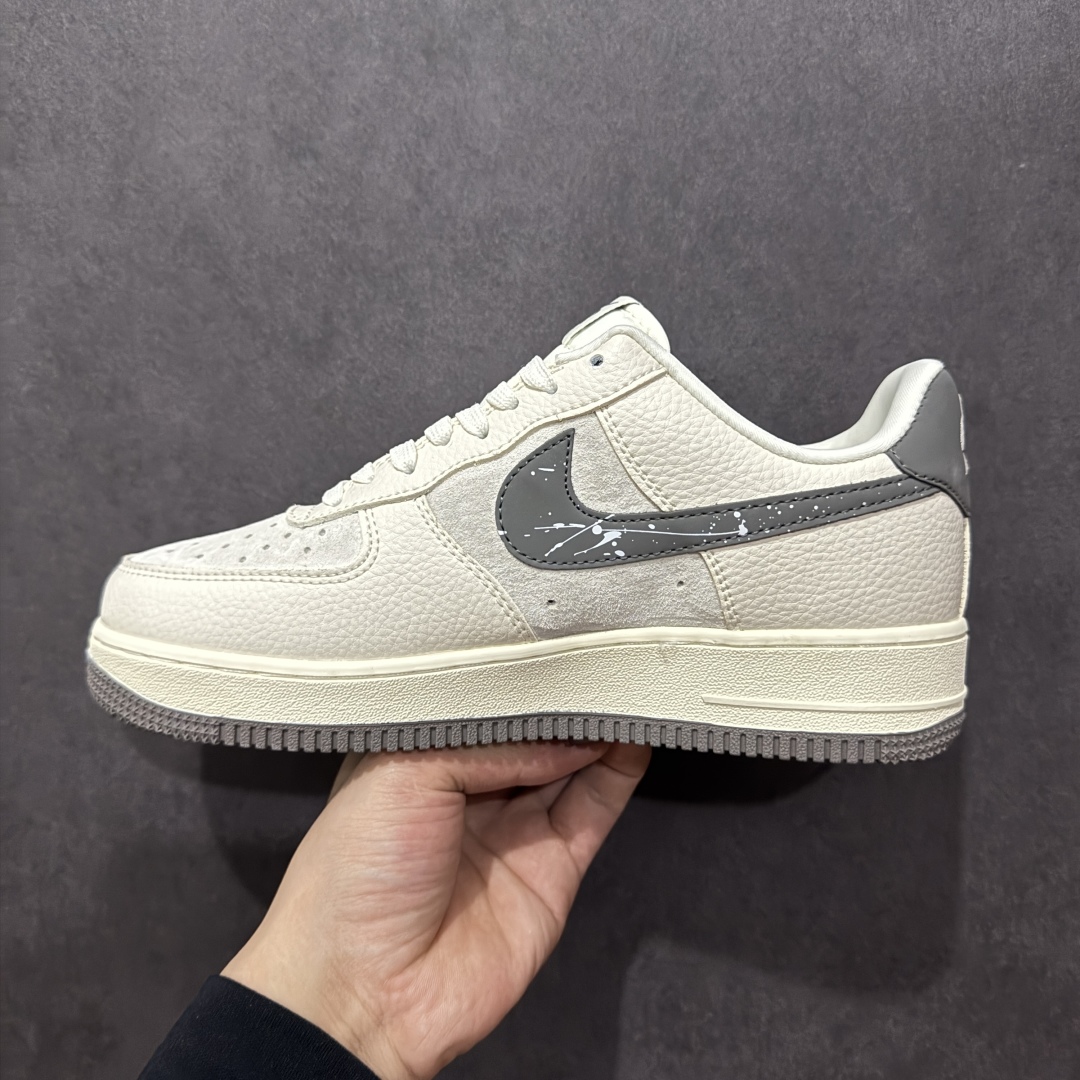 图片[2]-【定制版】Nk Air Force 1\’07 Low 米灰鬼脸 空军一号低帮休闲板鞋  #原楦头原纸板 原装鞋盒 定制五金配件 内置全掌气垫 原厂鞋底  货号：DF0188-036 尺码：36 36.5 37.5 38 38.5 39 40 40.5 41 42 42.5 43 44 44.5 45-选品中心