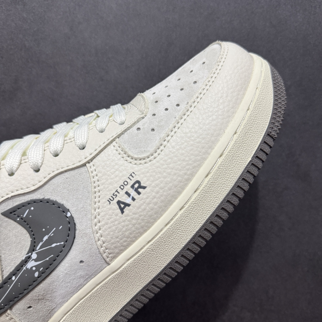 图片[5]-【定制版】Nk Air Force 1\’07 Low 米灰鬼脸 空军一号低帮休闲板鞋  #原楦头原纸板 原装鞋盒 定制五金配件 内置全掌气垫 原厂鞋底  货号：DF0188-036 尺码：36 36.5 37.5 38 38.5 39 40 40.5 41 42 42.5 43 44 44.5 45-选品中心