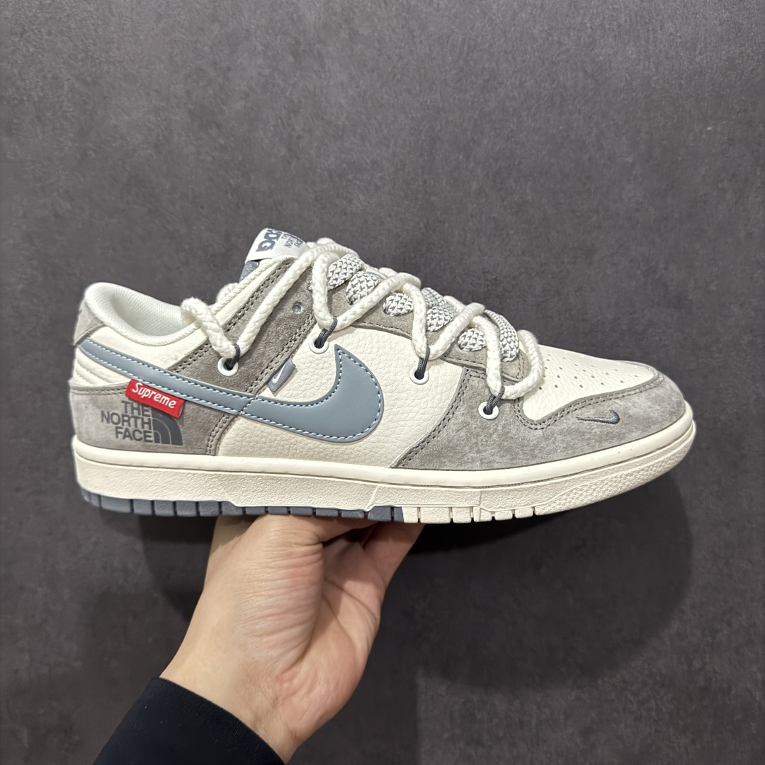 【定制版】Nk SB Dunk Low 北面 x Sup联名 绑带猪八灰勾 周年高端定制 低帮休闲板鞋  #定制鞋盒 大厂纯原品质出货 超高清洁度 皮料切割干净无任何毛边 细节完美   货号:YX5066-228 尺码:36 36.5 37.5 38 38.5 39 40 40.5 41 42 42.5 43 44 44.5 45-选品中心