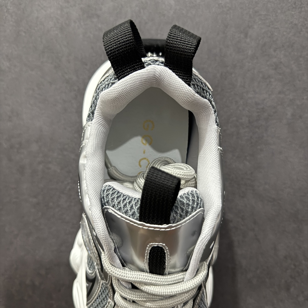 图片[7]-【公司级】GG-CC Chunky Low休闲运动厚底增高老爹鞋系列 #广东大厂出品 全套包装配件 完美细节 25ss春季新款厚底增高 大长腿 时髦look轻松定格 不费力展现率性氛围 高档银盒 酷帅机能风不规则设计大底 拼接造型设计 轻便舒适百搭 GGCC厚底增高简直就是小个子的快乐!不管怎么搭都好看~ 尺码：35 36 37 38 39 40-选品中心