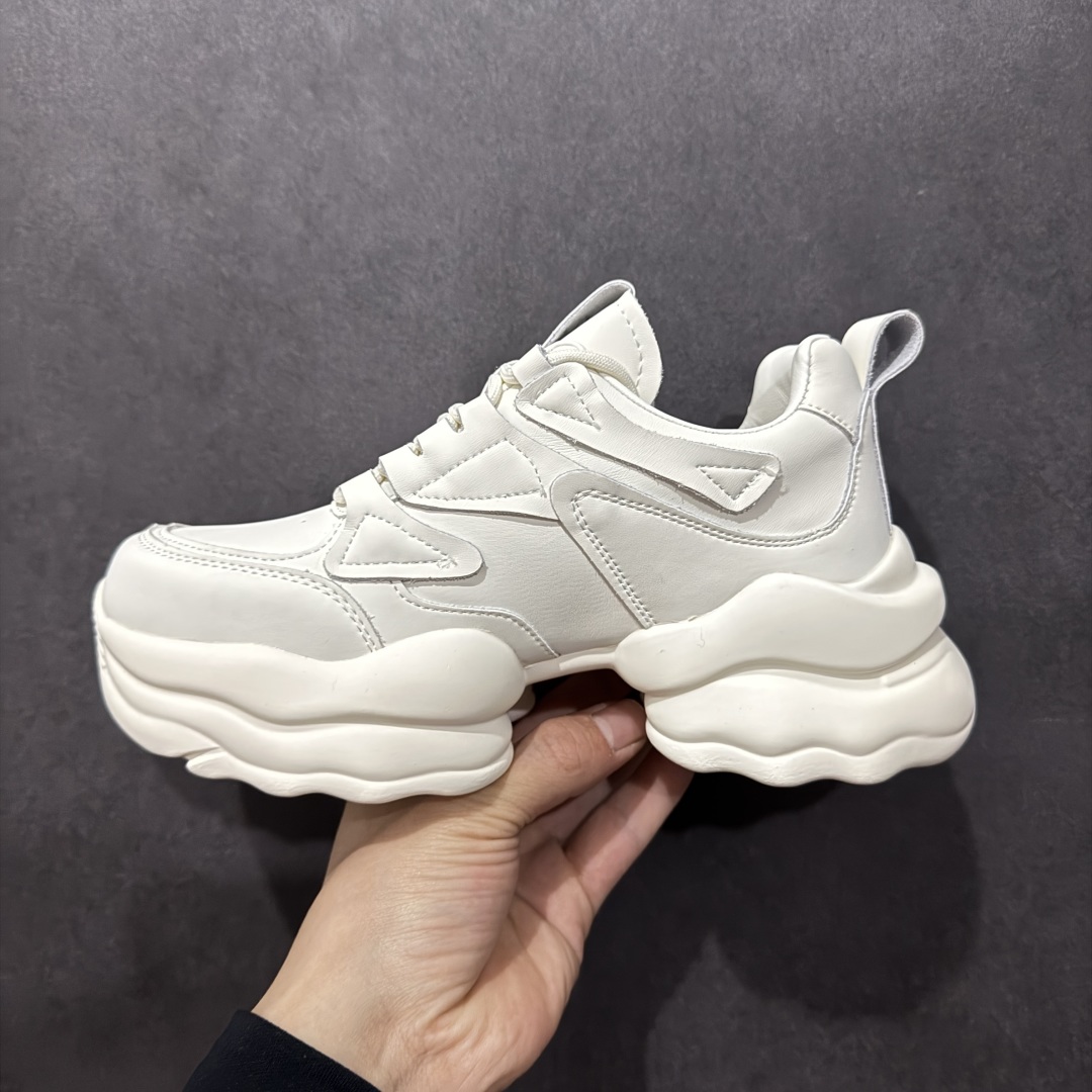 图片[2]-【公司级】GG-CC Chunky Low休闲运动厚底增高老爹鞋系列 #广东大厂出品 全套包装配件 完美细节 25ss春季新款厚底增高 大长腿 时髦look轻松定格 不费力展现率性氛围 高档银盒 酷帅机能风不规则设计大底 拼接造型设计 轻便舒适百搭 GGCC厚底增高简直就是小个子的快乐!不管怎么搭都好看~ 尺码：35 36 37 38 39 40-选品中心