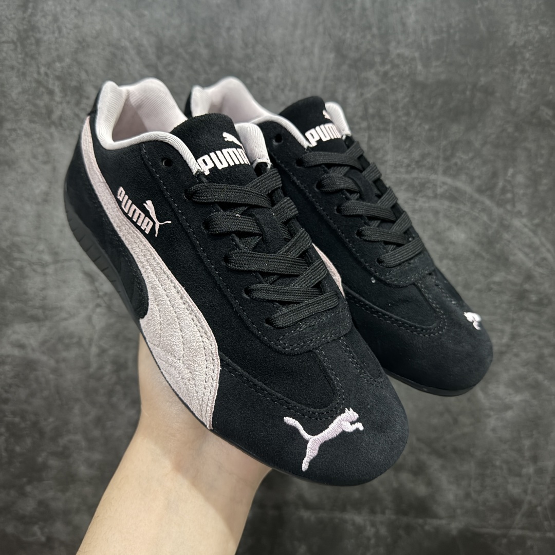 【正确版】细节更优 版型清洁度升级‼️ 彪马 Puma Speedcat Og+ Sparco 防滑耐磨 赛车鞋 休闲运动鞋 即使在健身房等使用环境中也能确保透气性 像吸盘一样的设计是为了提高体育馆表面的抓地力性能 货号: 398846-09 尺码:35-45半-选品中心