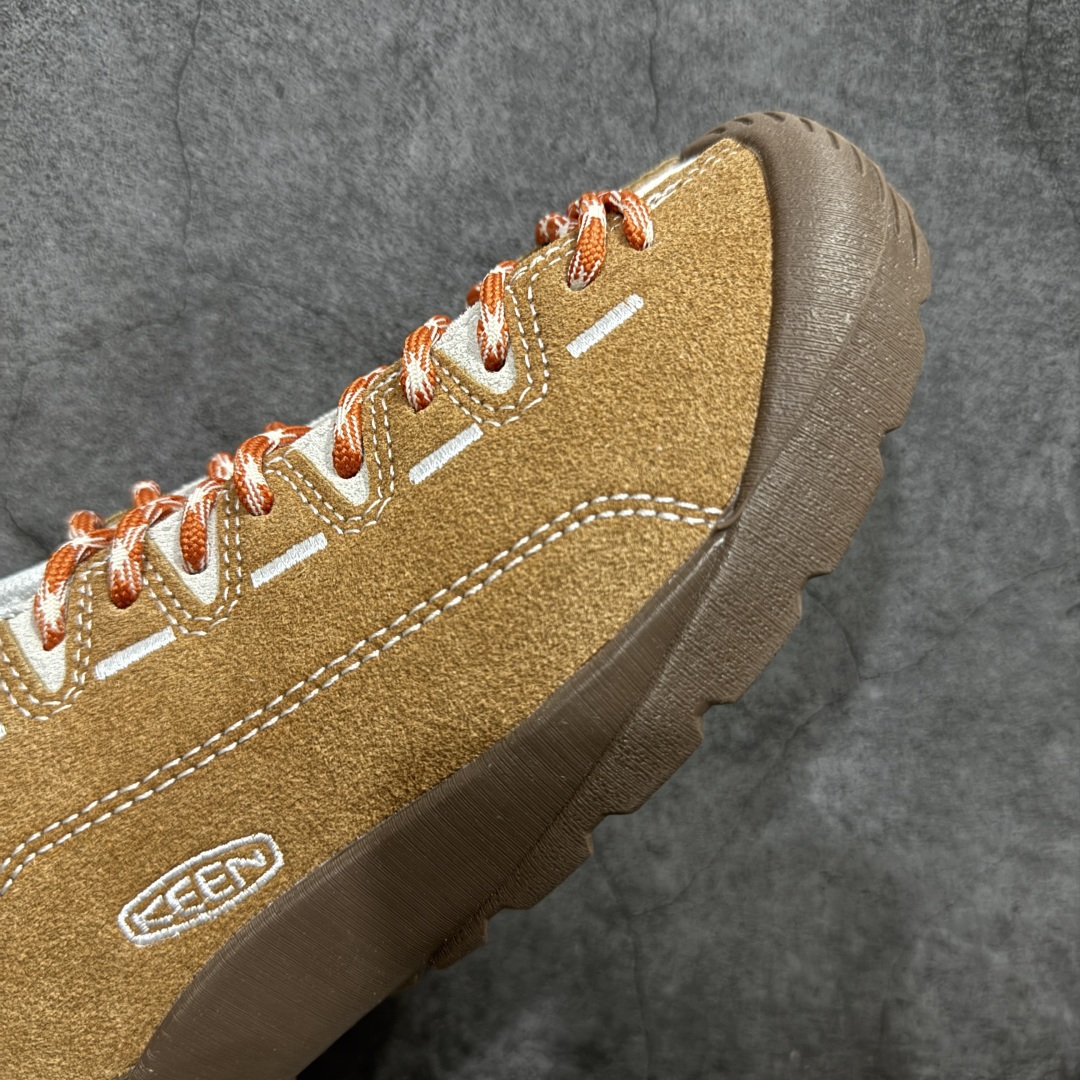 图片[6]-【得物版本】原厂高货 极力推荐版本 KEEN 科恩 Jasper 山系户外鞋 日系街头复古风 可以暴走2w步的丑鞋 第一眼丑萌丑萌，一上脚真香! 平台代购专供 官网一致包装 原版鞋垫舒适度一级棒 回弹好 牛皮鞋身的包裹性hin好，透气舒适 徒步登山 citywalk选它准没错， 鞋底足够软，回弹性不错 配送原版替换鞋带 多姿多彩 尺码：35 36 37 38 39 40 41 42 43 44-选品中心