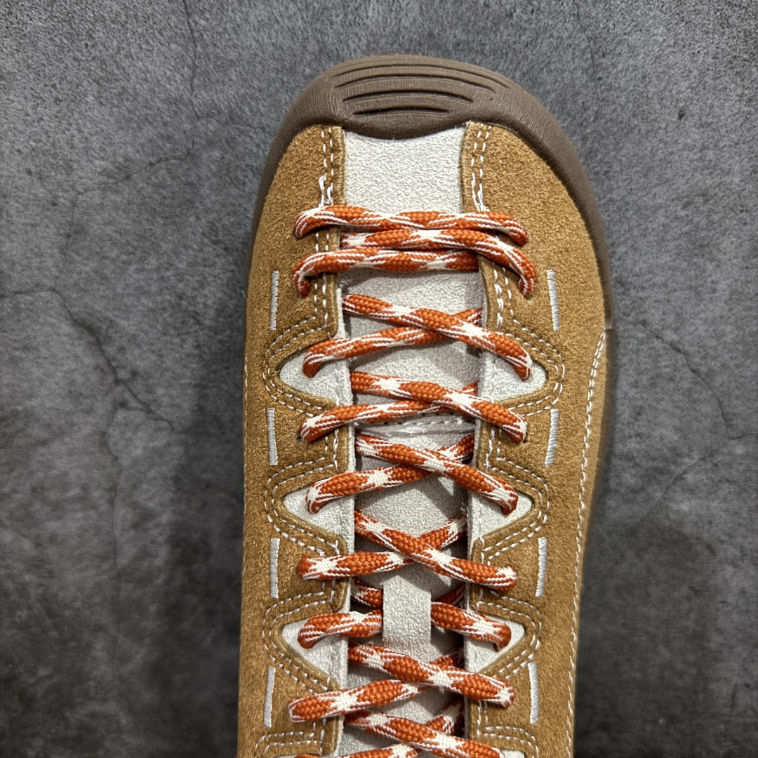 图片[5]-【得物版本】原厂高货 极力推荐版本 KEEN 科恩 Jasper 山系户外鞋 日系街头复古风 可以暴走2w步的丑鞋 第一眼丑萌丑萌，一上脚真香! 平台代购专供 官网一致包装 原版鞋垫舒适度一级棒 回弹好 牛皮鞋身的包裹性hin好，透气舒适 徒步登山 citywalk选它准没错， 鞋底足够软，回弹性不错 配送原版替换鞋带 多姿多彩 尺码：35 36 37 38 39 40 41 42 43 44-选品中心