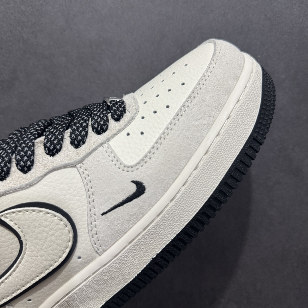 260 【定制版】Nk Air Force 1'07 Low 耐克联名 猪八米黑 空军一号 低帮休闲板鞋  BB7518-028
