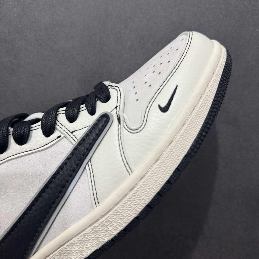 280 【定制版】Travis Scott x Nike Air Jordan 1 Low x Supreme Air Jordan 1 Low 反转灰黑小钩倒钩  XZ2268-080