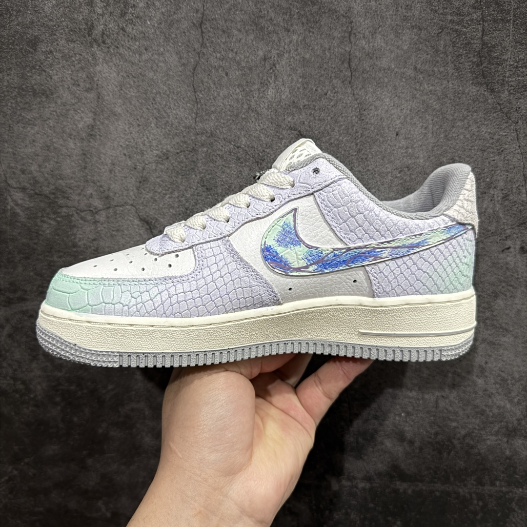 【纯原版】CNY蛇年限定 Nike Air Force 1 “Viper” “灵蛇起航” 礼盒装空军一号低帮休闲运动板鞋  DX2678-666