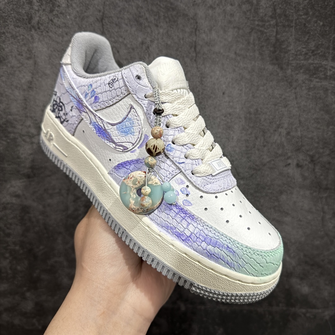 【纯原版】CNY蛇年限定 Nike Air Force 1 “Viper” “灵蛇起航” 礼盒装空军一号低帮休闲运动板鞋  DX2678-666