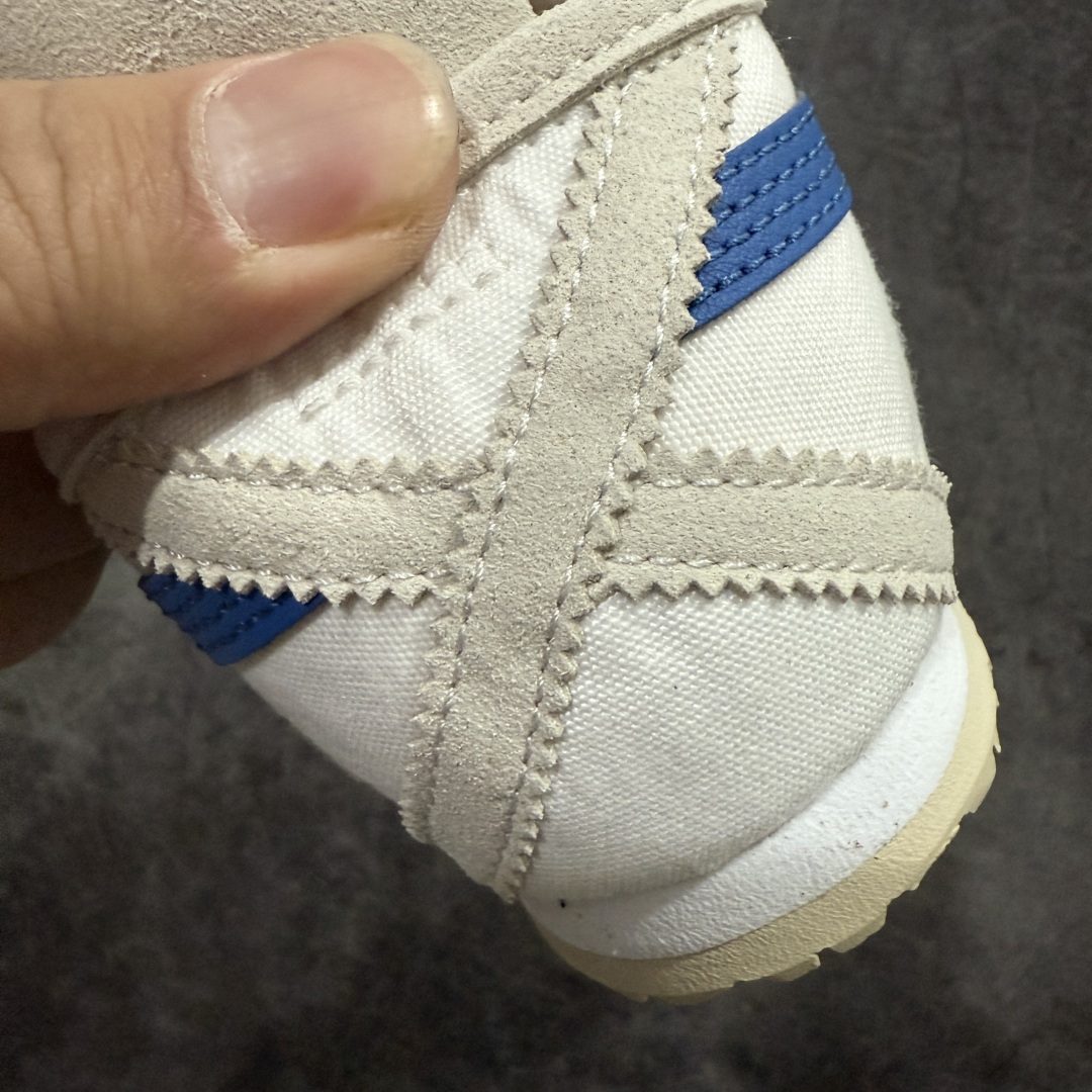 图片[2]-【PH纯原】Asics Onitsuka Tiger MEXICO 66 亚瑟士鬼冢虎复古经典板鞋 白蓝帆布 印尼厂Oem原单材料 除成型在PT外 其余全部客供材料 淘宝B级代购店铺内供💯 四联官方吊牌 乳胶组合鞋垫、羊皮纸质中底 不用宰手买专柜 这里满足你👊🏼 全新工厂开发 一线品质 全部原鞋一比一开发 尺码：36-46 全码出货-选品中心