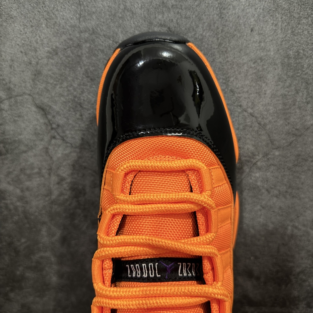 400 【外贸版本】Air Jordan AJ11 Retro 黑橙 黑橘 CT8012-800