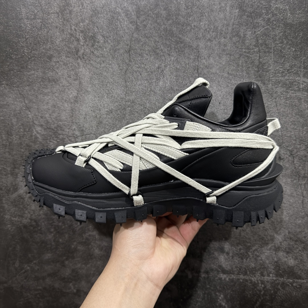 480 【纯原OK版本】Rick Owens RO x Moncler 盟可睐/蒙口 Trailgrip GTX 抗撕裂材质山地户外鞋