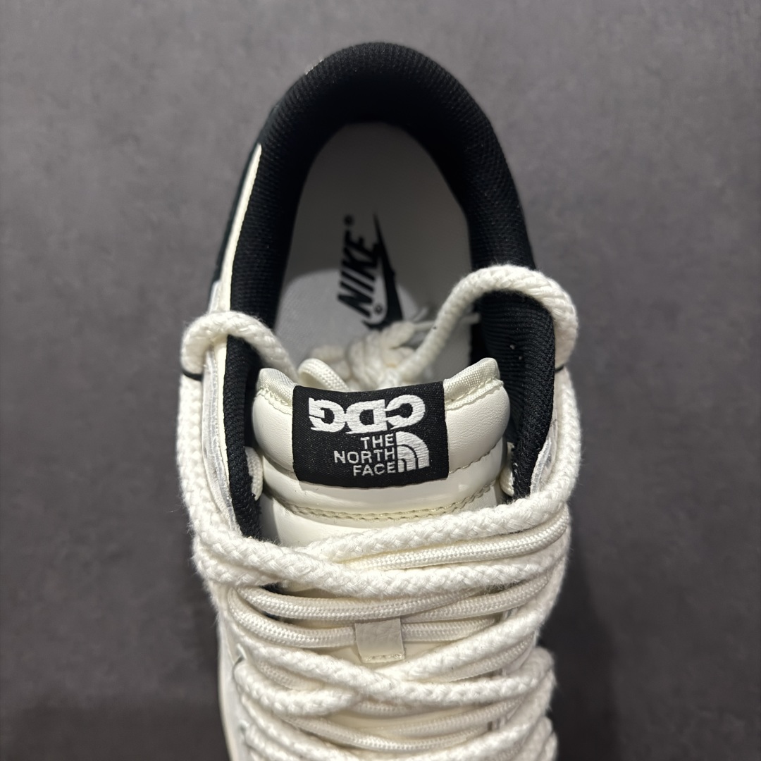 【定制版】Nike SB Dunk Low x The North Face 白灰三小钩绑带  YX5066-257