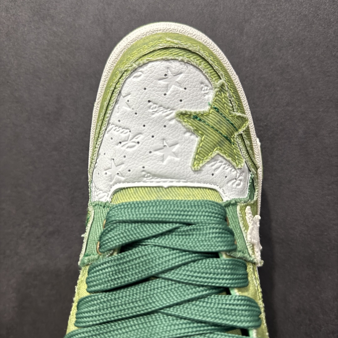 图片[8]-【福利特价】KAALIXTO Retro Vintage 星星潮流休闲防滑耐磨低帮板鞋 此款鞋使用牛仔作为主要的鞋面材质 结实耐磨 鞋舌设计特有印花皮牌作为搭配充分凸显牛仔的特性 整体鞋款采用牛仔面料随意角度拼接的呈现方法 打破消费者原有对鞋子的刻板印象 让人耳目一新 织麦标在彰品品牌属性的同时更具牛仔的代表性元素 并采用加厚内里 穿着舒适透气 鞋底做旧氧化 尺码：36 37 38 39 40 41 42 43 44 45-选品中心