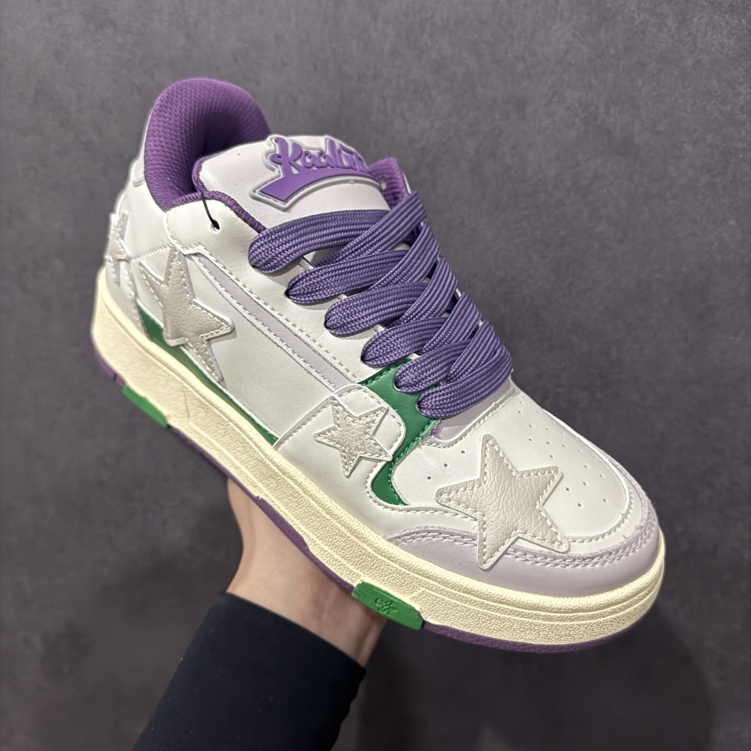 图片[3]-【福利特价】KAALIXTO Retro Vintage 星星潮流休闲防滑耐磨低帮板鞋 此款鞋使用牛仔作为主要的鞋面材质 结实耐磨 鞋舌设计特有印花皮牌作为搭配充分凸显牛仔的特性 整体鞋款采用牛仔面料随意角度拼接的呈现方法 打破消费者原有对鞋子的刻板印象 让人耳目一新 织麦标在彰品品牌属性的同时更具牛仔的代表性元素 并采用加厚内里 穿着舒适透气 鞋底做旧氧化 尺码：36 37 38 39 40 41 42 43 44 45-选品中心