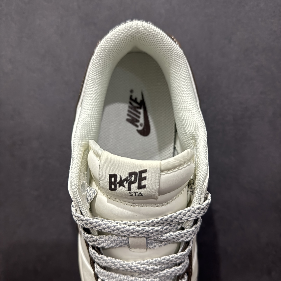 280 【定制版】Nk SB Dunk Low Bape联名 米浅粽  低帮休闲板鞋  XS6089-514