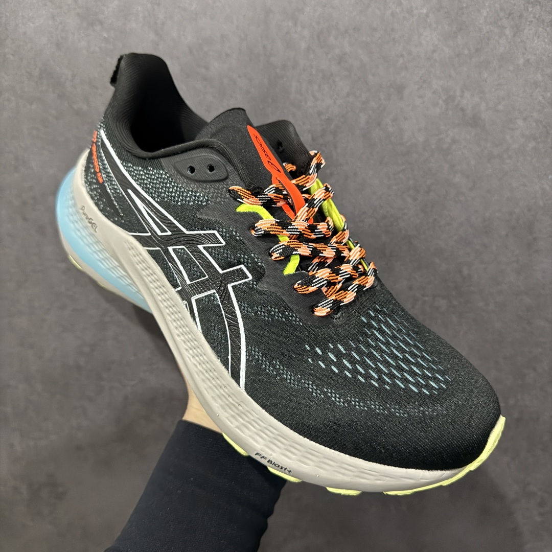 图片[3]-【公司级】Asics GT-1000 13代 亚瑟士复古透气休闲鞋缓震男子耐磨跑步鞋 夏季新款训练鞋 缓震舒适 透气防滑耐磨 休闲百搭 采用网眼鞋面，提供良好的透气性，flytefoam中底材料，轻量和缓震并举；后跟PureGel材质，持续提供缓冲足感，让整体外观更加简洁流畅  尺码：36-45-选品中心