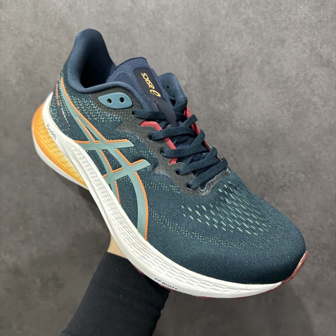 图片[3]-【公司级】Asics GT-1000 13代 亚瑟士复古透气休闲鞋缓震男子耐磨跑步鞋 夏季新款训练鞋 缓震舒适 透气防滑耐磨 休闲百搭 采用网眼鞋面，提供良好的透气性，flytefoam中底材料，轻量和缓震并举；后跟PureGel材质，持续提供缓冲足感，让整体外观更加简洁流畅  尺码：39-45-选品中心