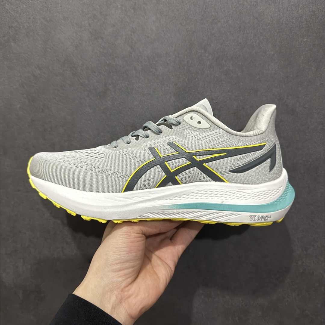 图片[2]-【公司级】Asics GT-1000 13代 亚瑟士复古透气休闲鞋缓震男子耐磨跑步鞋 夏季新款训练鞋 缓震舒适 透气防滑耐磨 休闲百搭 采用网眼鞋面，提供良好的透气性，flytefoam中底材料，轻量和缓震并举；后跟PureGel材质，持续提供缓冲足感，让整体外观更加简洁流畅  尺码：40-45-选品中心