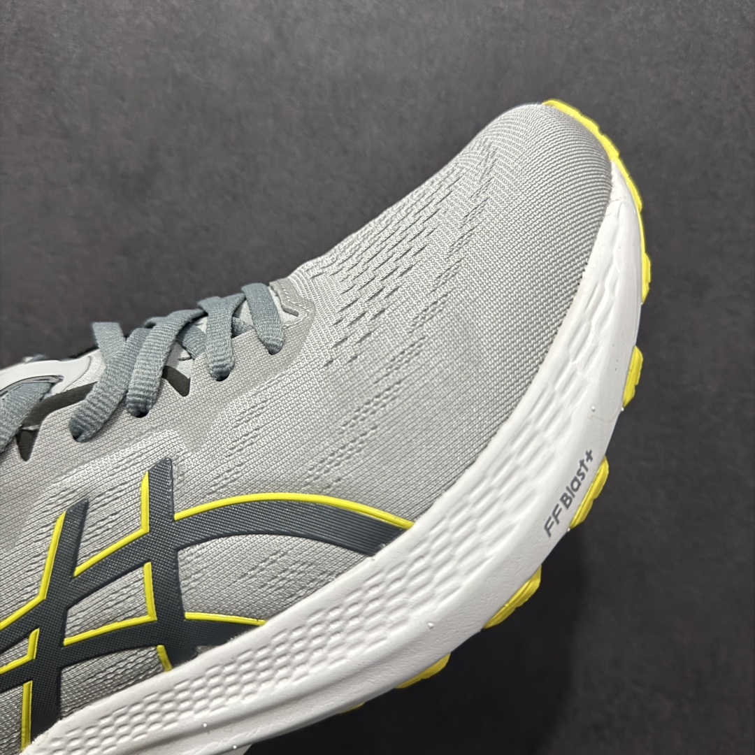 图片[5]-【公司级】Asics GT-1000 13代 亚瑟士复古透气休闲鞋缓震男子耐磨跑步鞋 夏季新款训练鞋 缓震舒适 透气防滑耐磨 休闲百搭 采用网眼鞋面，提供良好的透气性，flytefoam中底材料，轻量和缓震并举；后跟PureGel材质，持续提供缓冲足感，让整体外观更加简洁流畅  尺码：40-45-选品中心