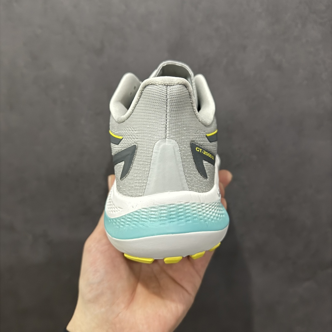 图片[4]-【公司级】Asics GT-1000 13代 亚瑟士复古透气休闲鞋缓震男子耐磨跑步鞋 夏季新款训练鞋 缓震舒适 透气防滑耐磨 休闲百搭 采用网眼鞋面，提供良好的透气性，flytefoam中底材料，轻量和缓震并举；后跟PureGel材质，持续提供缓冲足感，让整体外观更加简洁流畅  尺码：40-45-选品中心