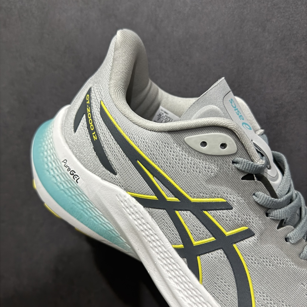 图片[6]-【公司级】Asics GT-1000 13代 亚瑟士复古透气休闲鞋缓震男子耐磨跑步鞋 夏季新款训练鞋 缓震舒适 透气防滑耐磨 休闲百搭 采用网眼鞋面，提供良好的透气性，flytefoam中底材料，轻量和缓震并举；后跟PureGel材质，持续提供缓冲足感，让整体外观更加简洁流畅  尺码：40-45-选品中心