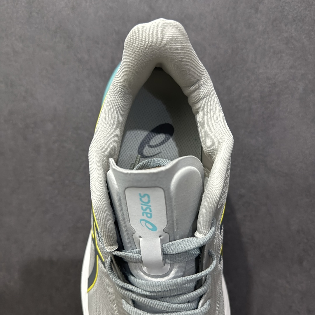 图片[7]-【公司级】Asics GT-1000 13代 亚瑟士复古透气休闲鞋缓震男子耐磨跑步鞋 夏季新款训练鞋 缓震舒适 透气防滑耐磨 休闲百搭 采用网眼鞋面，提供良好的透气性，flytefoam中底材料，轻量和缓震并举；后跟PureGel材质，持续提供缓冲足感，让整体外观更加简洁流畅  尺码：40-45-选品中心