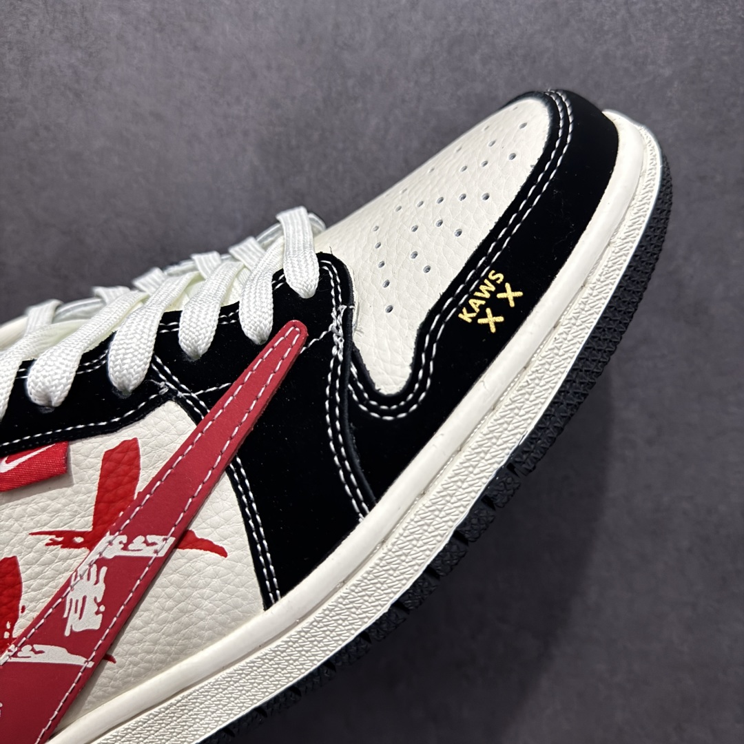 280 【定制版】Air Jordan 1 Low OG SP AJ1 乔1暴力熊联名 涂鸦红勾 低帮文化休闲板鞋 XS2024-024