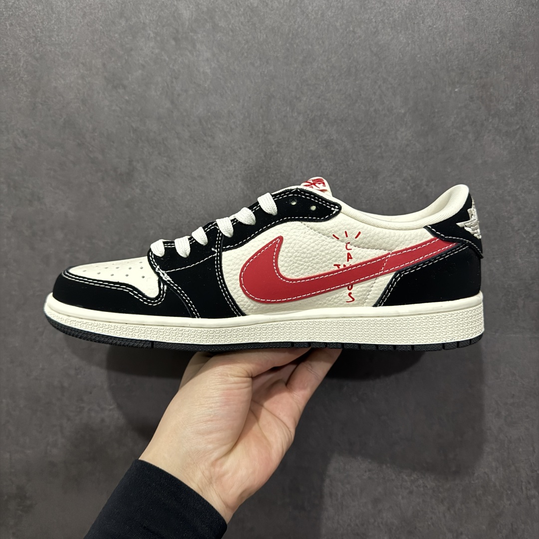 280 【定制版】Air Jordan 1 Low OG SP AJ1 乔1暴力熊联名 涂鸦红勾 低帮文化休闲板鞋 XS2024-024