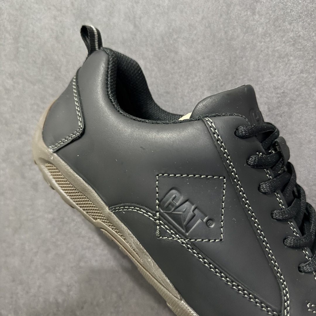 图片[6]-【公司级】2025春季CAT新款男鞋卡特牛皮低帮轻便休闲鞋 面料采用进口油摔牛皮脚感舒适 鞋底采用超耐磨防滑橡胶大底 高级织物鞋垫 舒脚耐磨、透气舒爽防臭💯广东中山代工厂原产楦型采用台产磨砂牛皮鞋面材质轻量防滑耐磨橡胶大底正确原盒包装吊牌完全还原ZP工艺❗ 尺码： 39 40 41 42 43 44 （标准码）-选品中心