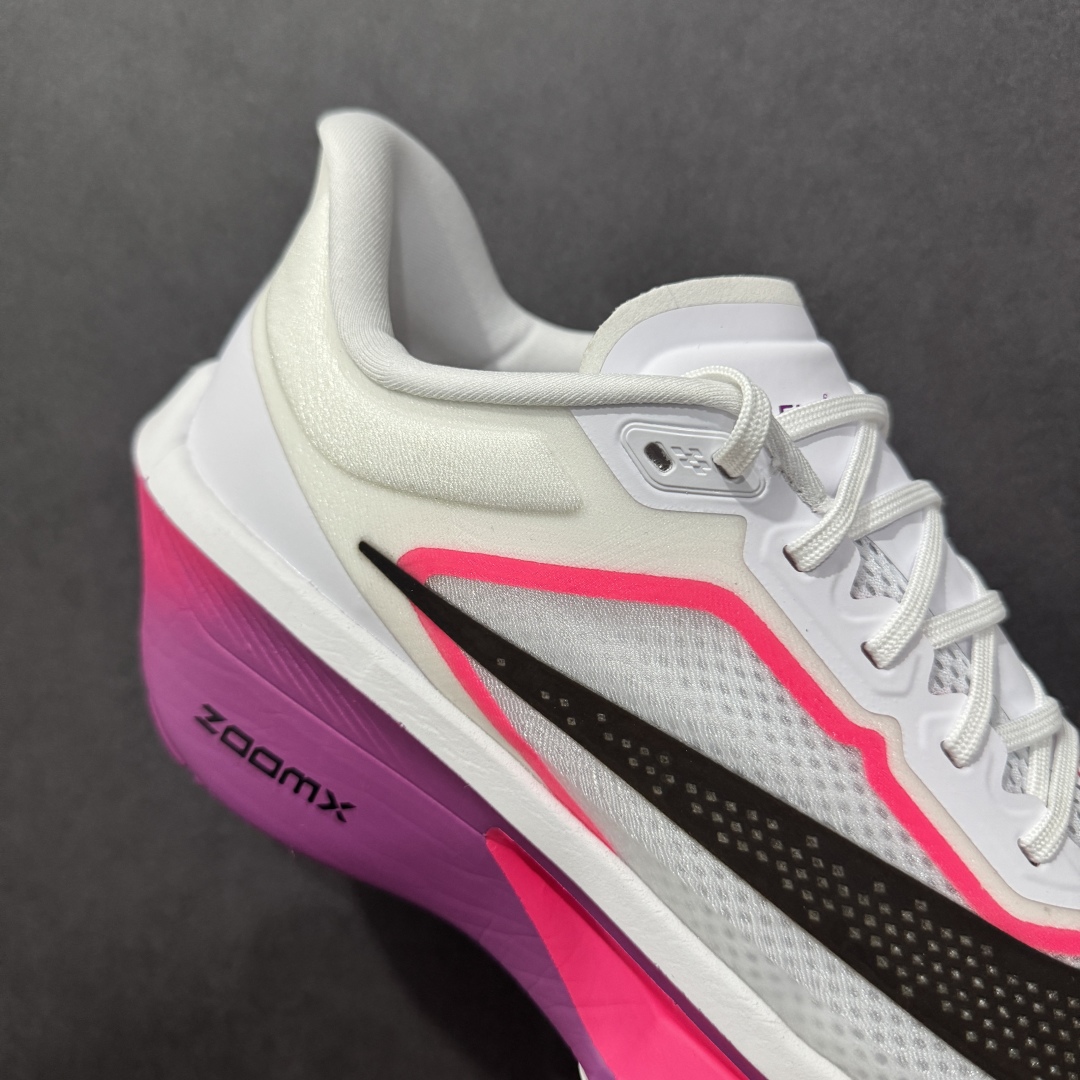 图片[6]-【公司级】NK ZoomX Invincible Run Flyknit 6 轻量跑鞋 飞织低帮休闲运动慢跑鞋 厚底增高 老爹鞋 此鞋专为短跑运动员而生 是为 5 至 10 公里距离的赛事和训练打造 整体设计采用流线型的轻质工程网眼材质构成鞋面 并与其他 Running 旗舰鞋款同样搭载全脚掌 ZoomX 缓冲中底 搭配 Pebax 物料与橡胶外底 ZoomX StreakFly 首发配色以Prototype呈现 其灵感是来自开发期间的磨损测试 透过编号的标记与内侧的预期跑步距离突出研发过程 货号： FN8455-101 尺码：36 36.5 37.5 38 38.5 39 40 40.5 41 42 42.5 43 44 45-选品中心