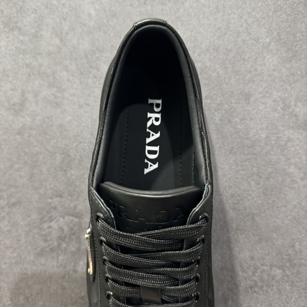 【广东纯原版本】Prada 2025最新男士系带休闲运动鞋
