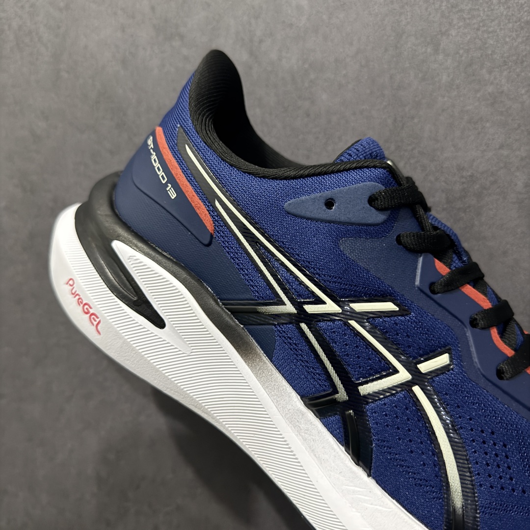 图片[6]-【公司级】Asics GT-1000 13代 公司级版本 亚瑟士运动休闲透气专业跑鞋 鞋面的包裹性 延展性相当好 鞋头位置双层镂空能保证一定的透气性 鞋底柔软也能够兼具支撑性 gt1000系列是除 kayano之外的次顶级支撑系跑鞋 采用经典鞋型 融入全新细节点缀 整体简约且富有质感 鞋底耐磨材质搭配丰富的防滑底纹设计 尺码：39-45-选品中心